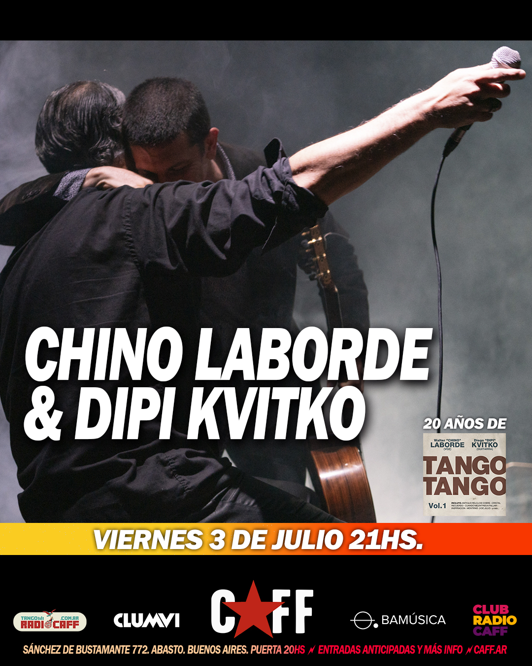 Flyer del show