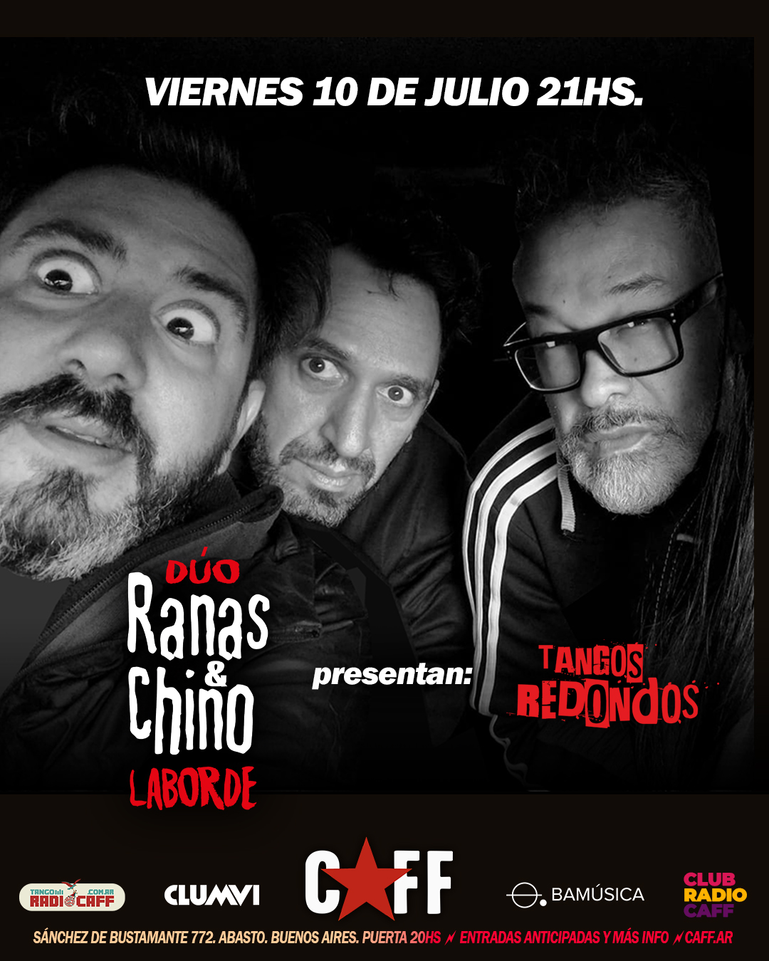 Flyer del show