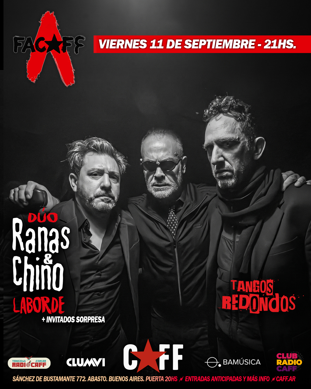 Flyer del show